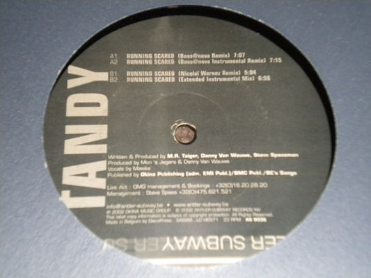 Tandy (2) : Running Scared (12")