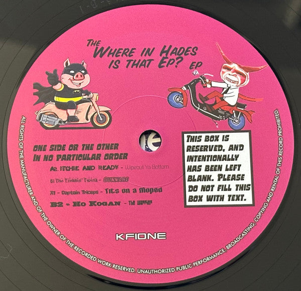Various : The Pick Your Name EP (12", EP)
