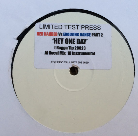 The MEC Project : Red Handed Vs Evolving Dance Part 2 (12", Ltd, TP, Unofficial, W/Lbl)