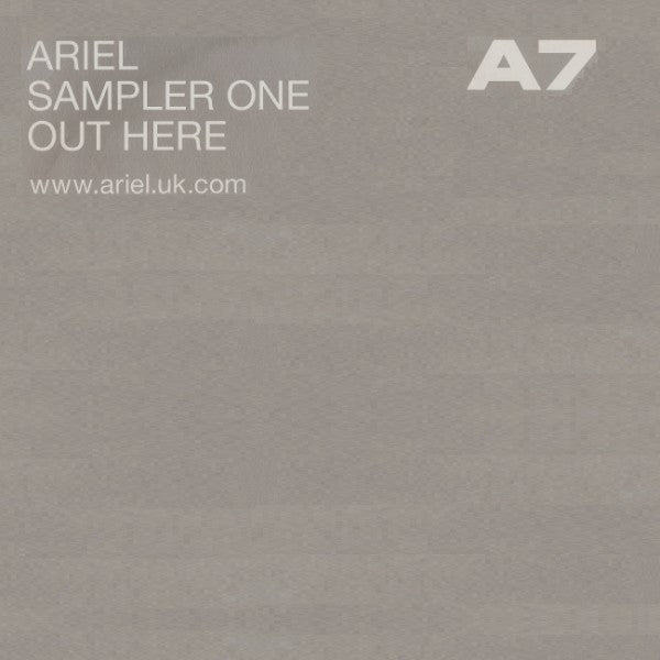 Ariel (3) : Sampler One - Out Here (12", Smplr)