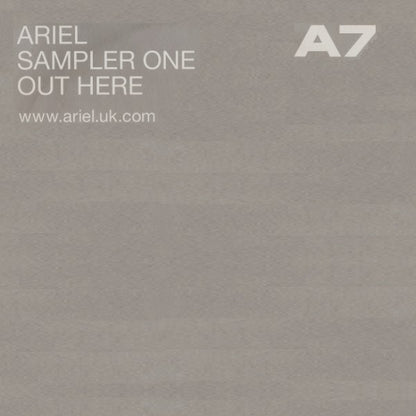 Ariel (3) : Sampler One - Out Here (12", Smplr)