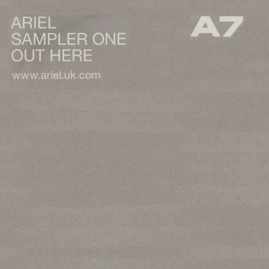 Ariel (3) : Sampler One - Out Here (12", Smplr)