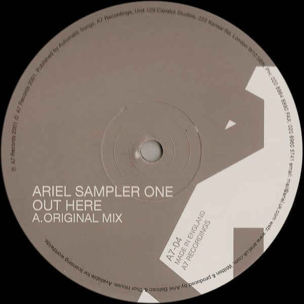 Ariel (3) : Sampler One - Out Here (12", Smplr)