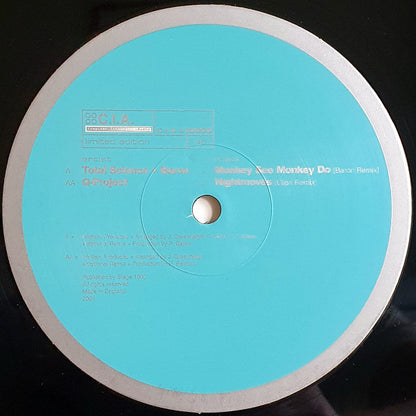 Total Science & Baron / Q Project : Monkey See Monkey Do (Baron Remix) / Nightmoves (Clips Remix) (12", Ltd)