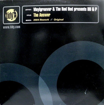 Vinylgroover & The Red Hed Presents BB & P* : The Answer (12")