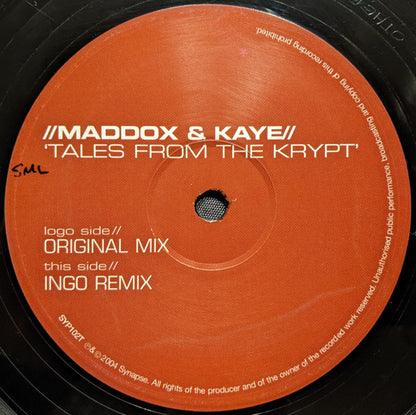 Maddox* & Kaye* : Tales From The Krypt (12")