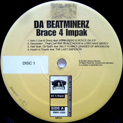 Da Beatminerz : Brace 4 Impak (2xLP, Album)