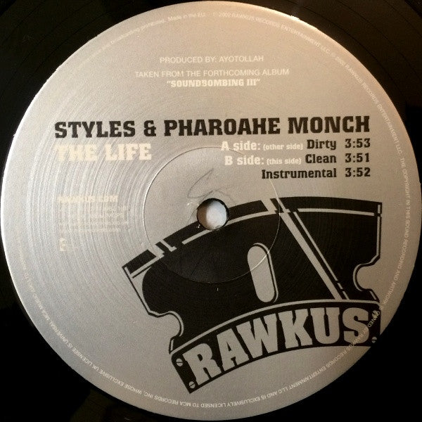 Styles* & Pharoahe Monch : The Life (12")