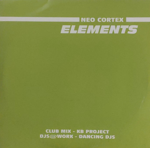 Neo Cortex : Elements (2x12", Promo)