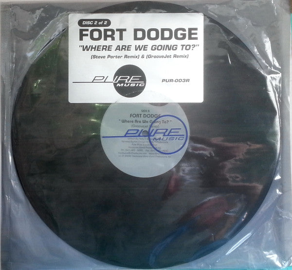 Fort Dodge : Where Are We Going To (12", Single, 2/2)