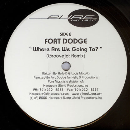 Fort Dodge : Where Are We Going To (12", Single, 2/2)