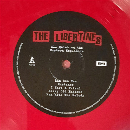 The Libertines : All Quiet On The Eastern Esplanade (LP, Album, Ltd, Red)