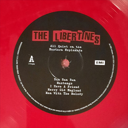 The Libertines : All Quiet On The Eastern Esplanade (LP, Album, Ltd, Red)