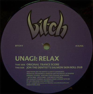 Unagi : Relax (12")