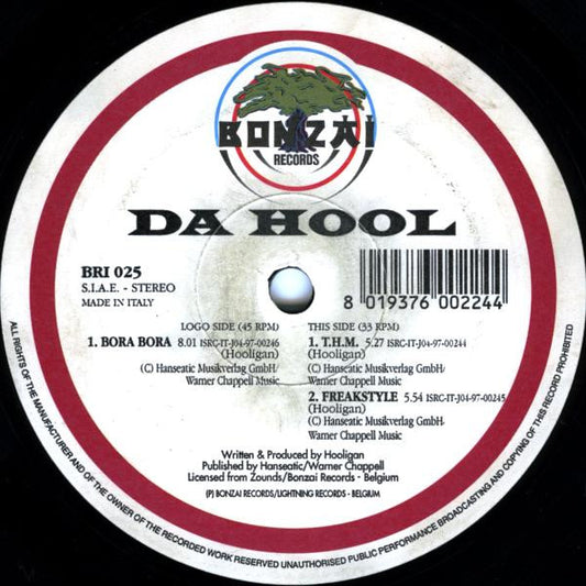 Da Hool : Bora Bora (12")