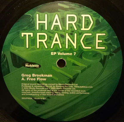 Greg Brookman / Aluna : Hard Trance EP Volume 7 (12", EP)