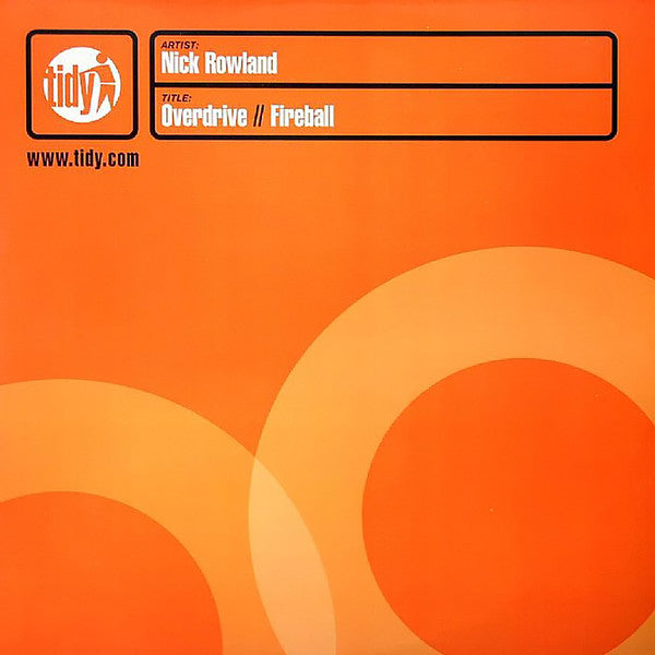 Nick Rowland : Overdrive / Fireball (12")