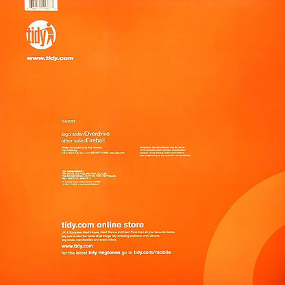 Nick Rowland : Overdrive / Fireball (12")