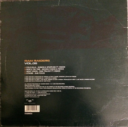 Various : Ram Raiders Vol. 06 (2x12")