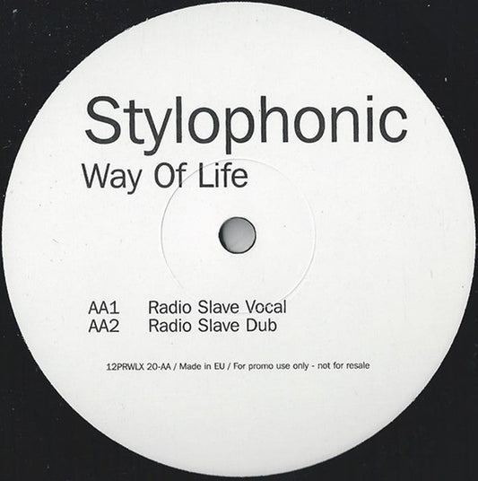 Stylophonic : Way Of Life (12", Promo)