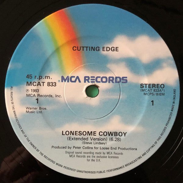 Cutting Edge (6) : Lonesome Cowboy (12", Single)