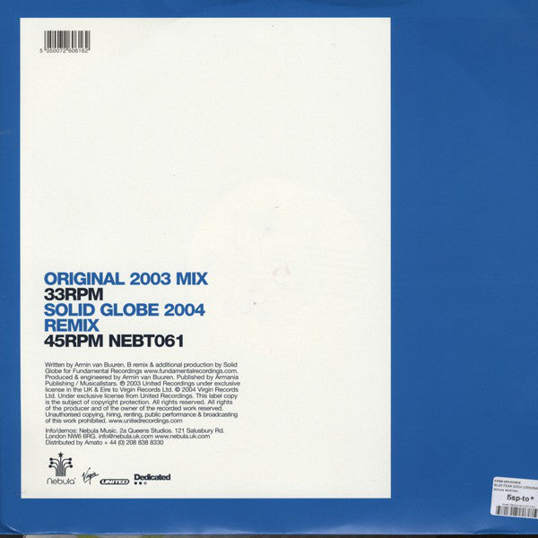 Armin van Buuren : Blue Fear 2004 (12")