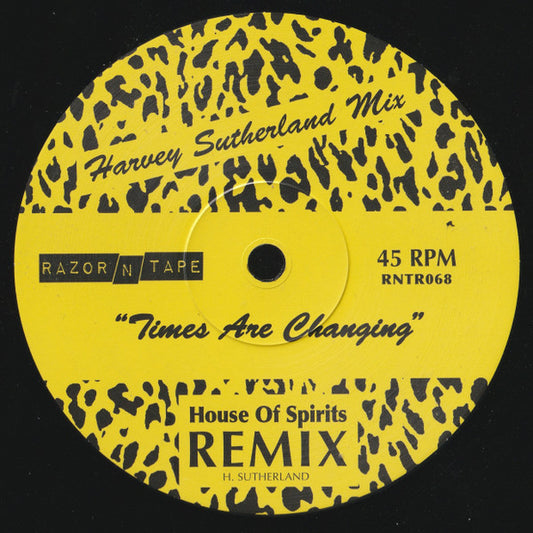 Tom Noble (3) Presents: House Of Spirits (2) : Times Are Changing (12")