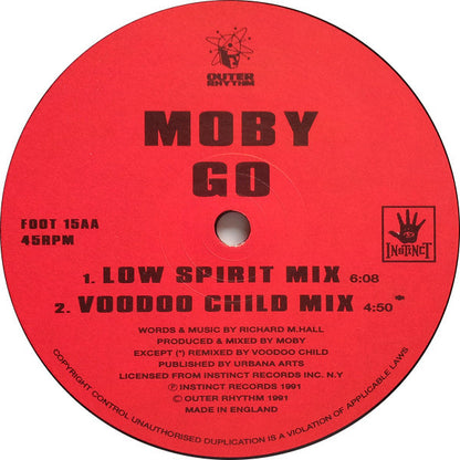 Moby : Go (12", RP, Lyn)
