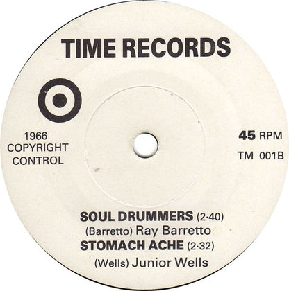 Maxamilian* / Ray Barretto / Junior Wells : The Snake / Soul Drummers / Stomach Ache (7", Comp)