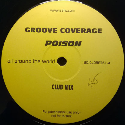 Groove Coverage : Poison (2x12", Promo)