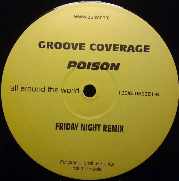Groove Coverage : Poison (2x12", Promo)