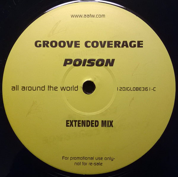 Groove Coverage : Poison (2x12", Promo)