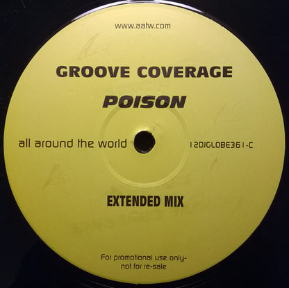 Groove Coverage : Poison (2x12", Promo)