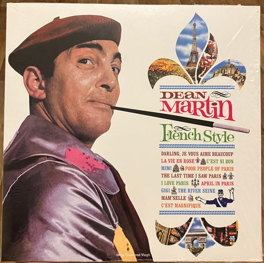 Dean Martin : French Style (LP, Album, RE, Pin)