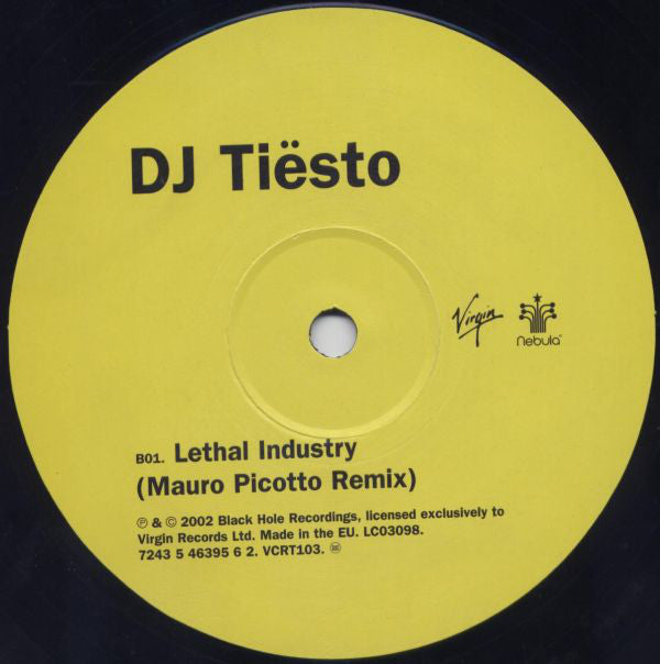 DJ Tiësto : Lethal Industry (12")