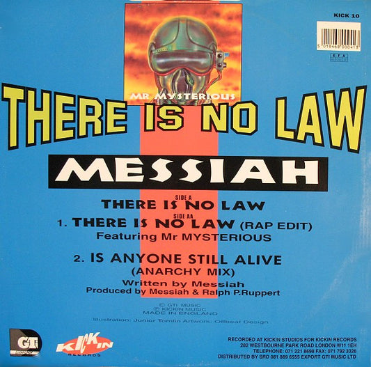 Messiah : There Is No Law (12")