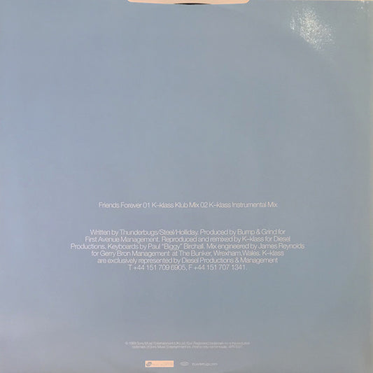 Thunderbugs : Friends Forever (The K-Klass Mixes) (12", Promo)