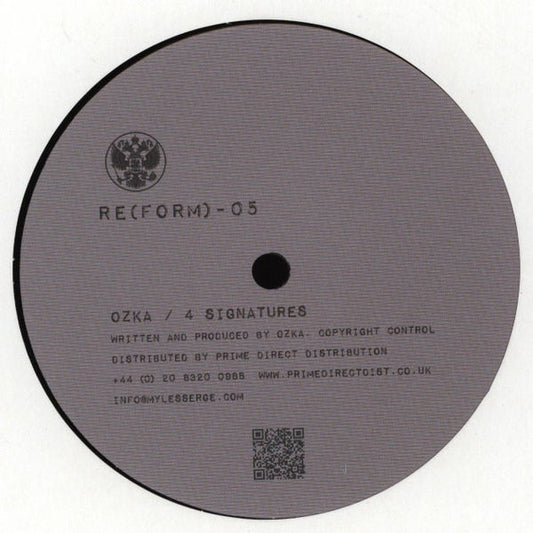 Ozka : 4 Signatures (12")