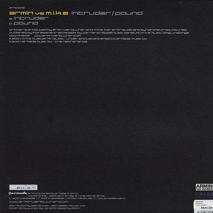 Armin* vs M.I.K.E* : Intruder / Pound (12")