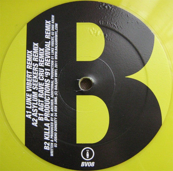 Mark Archer : Frequency Remixes (12", Ltd, Yel)