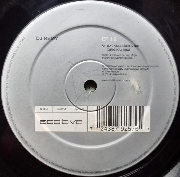DJ Remy : EP 1.2 (12", EP)