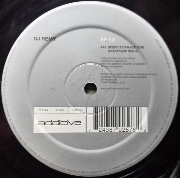 DJ Remy : EP 1.2 (12", EP)