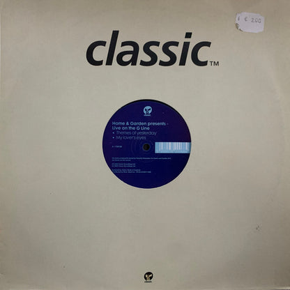 Home & Garden : Live On The G-Line (12")