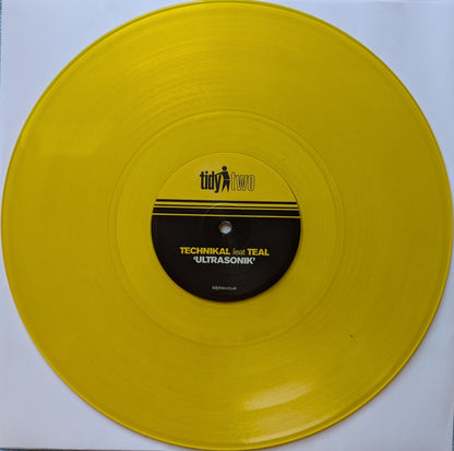 Technikal Feat Teal (8) / Olie-S* & Leigh Green Feat Niki Mak : Ultrasonik / Don't Give Up (12", Ltd, Yel)