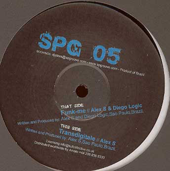 Alex S (2) & Diego Logic : Funk-Me / Transdigitale (12")