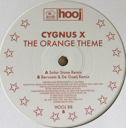 Cygnus X : The Orange Theme (12", Promo)