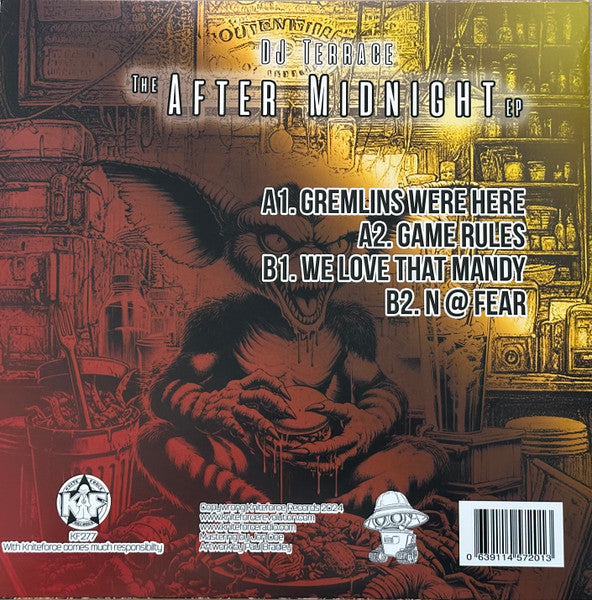 DJ Terrace (2) : The After Midnight EP (12", EP, Gol)