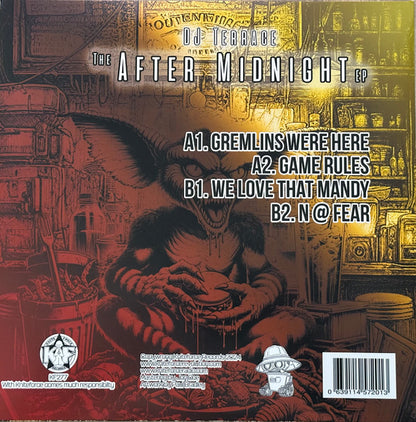 DJ Terrace (2) : The After Midnight EP (12", EP, Gol)