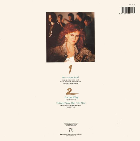 T'Pau : Heart And Soul (12", Single)