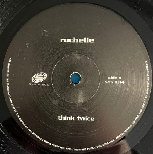 Rochelle (2) : Think Twice (12", Promo)